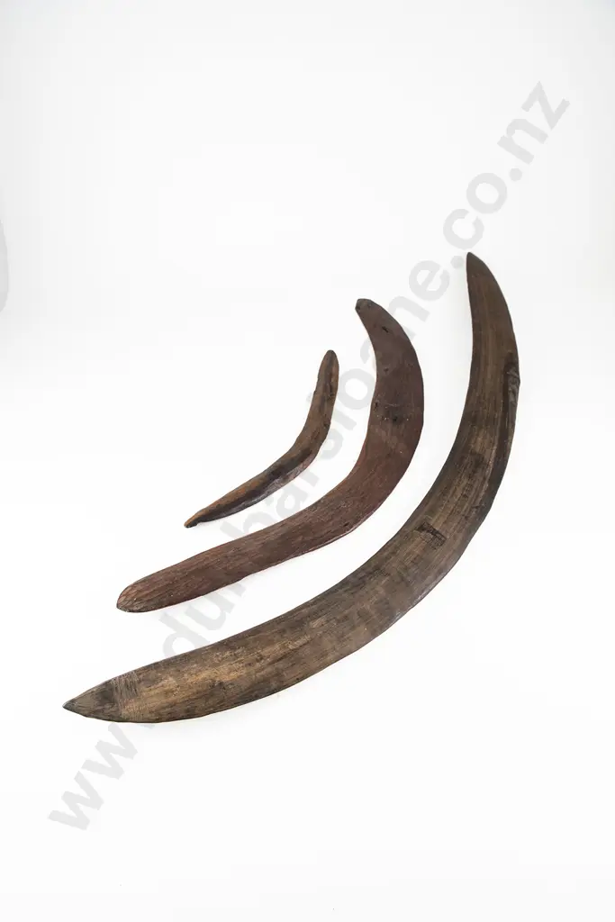 Three Aboriginal Boomerangs Image 1++