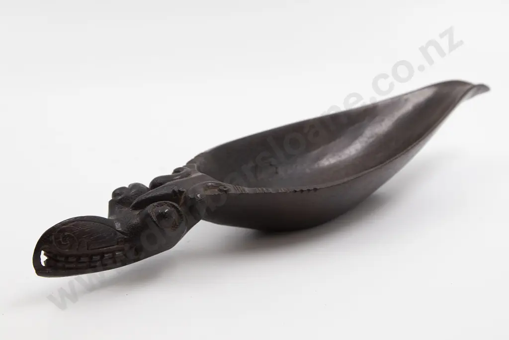 A Dayak Ceremonial Bowl With Crocodile Head Image 1++