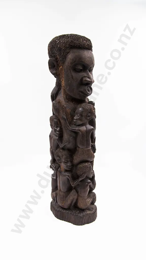 An African Makonde Tree Of Life Sculpture Image 1++
