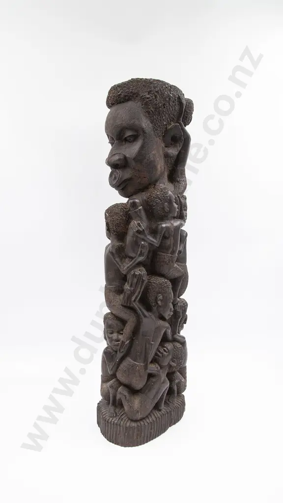 An African Makonde Tree Of Life Sculpture Image 1++