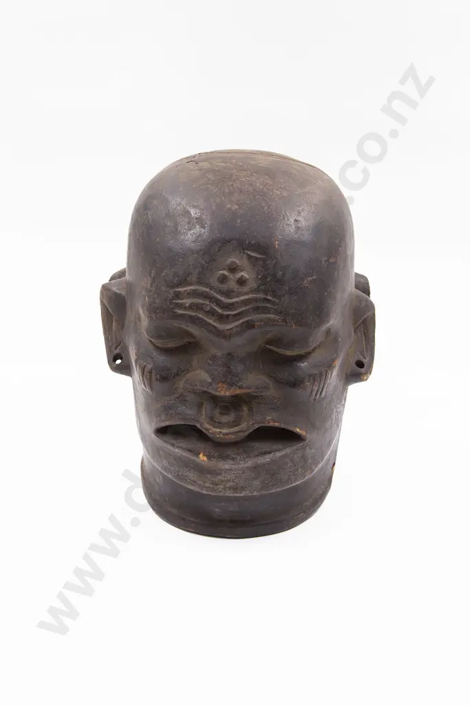 Makonde Double Headed "Lipiko" Helmet Mask. Image 1++