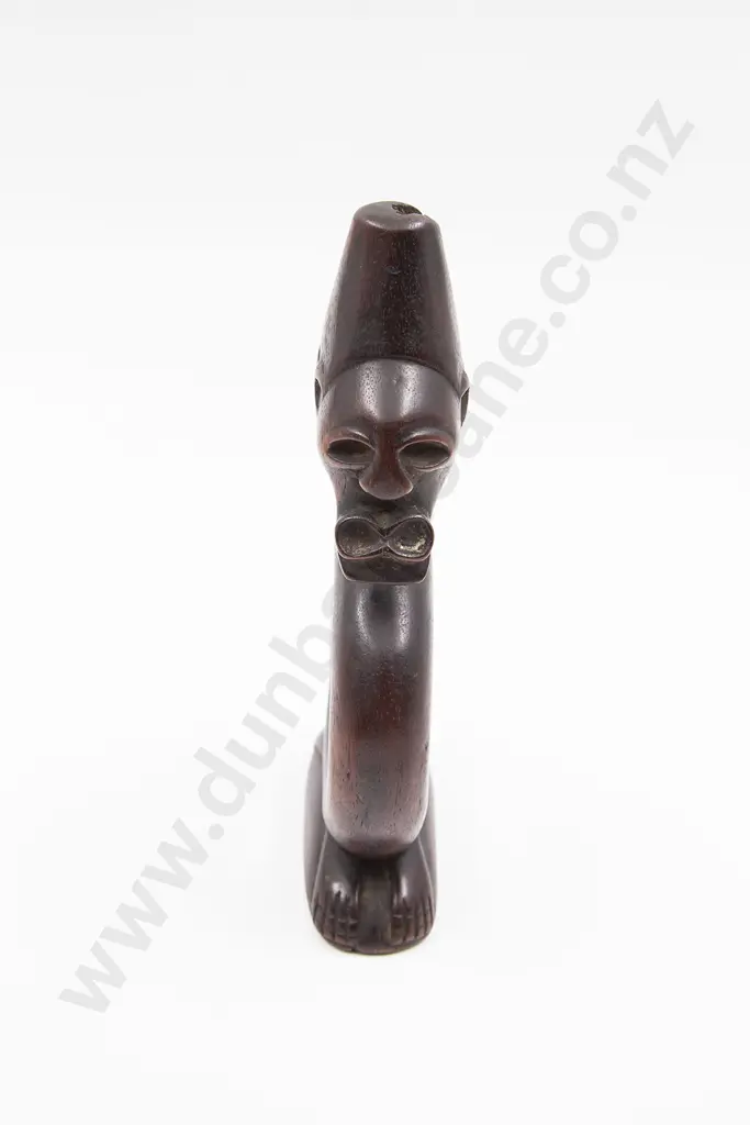 A Pair Of Carved Wood African Figures Image 1++