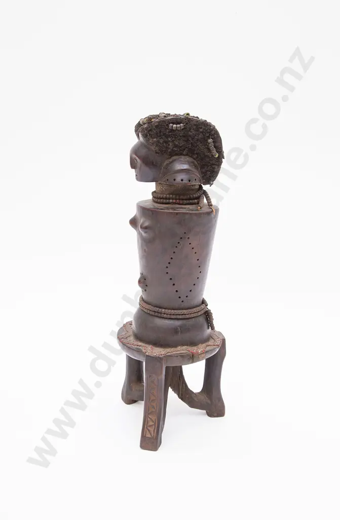 Zaroma Tribe Doll Figure With Beads Image 1++