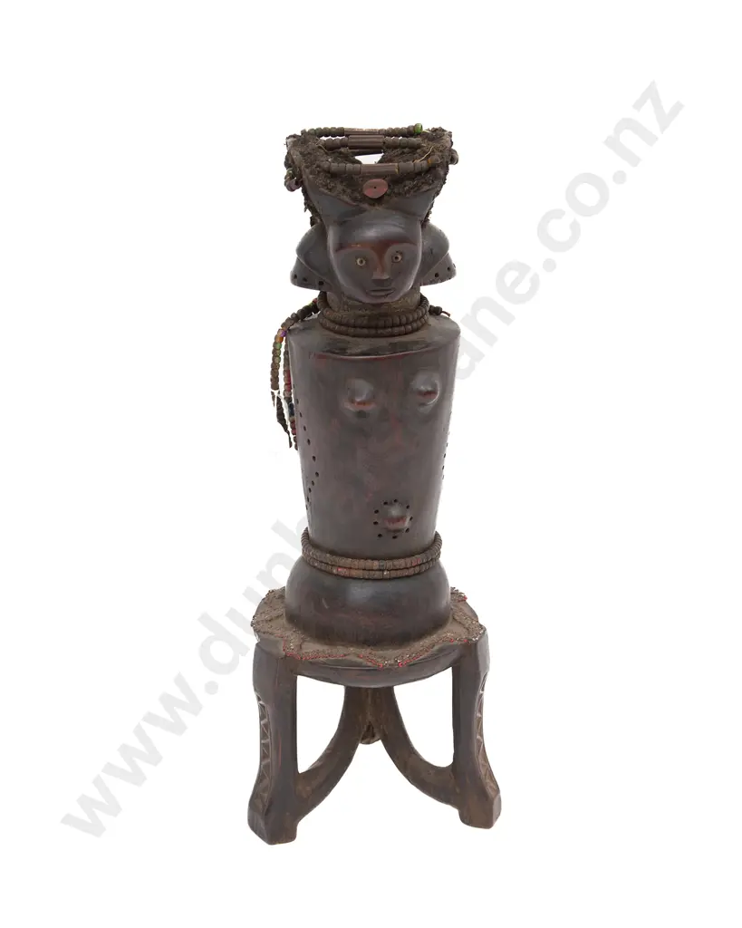 Zaroma Tribe Doll Figure With Beads Image 1++