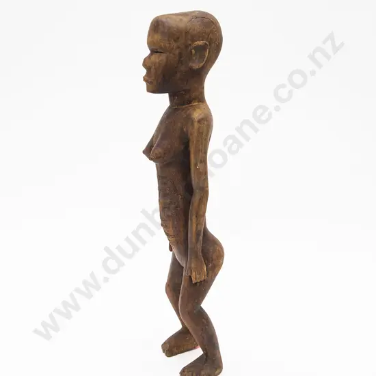 A Nyamwezi/Kerebe Standing Female Figure