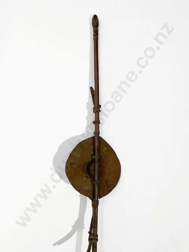 Staff With Leather Shield Image 1++