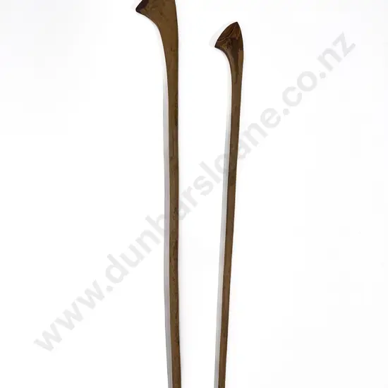 Two Turkana Tribe Club/Throwing Sticks
