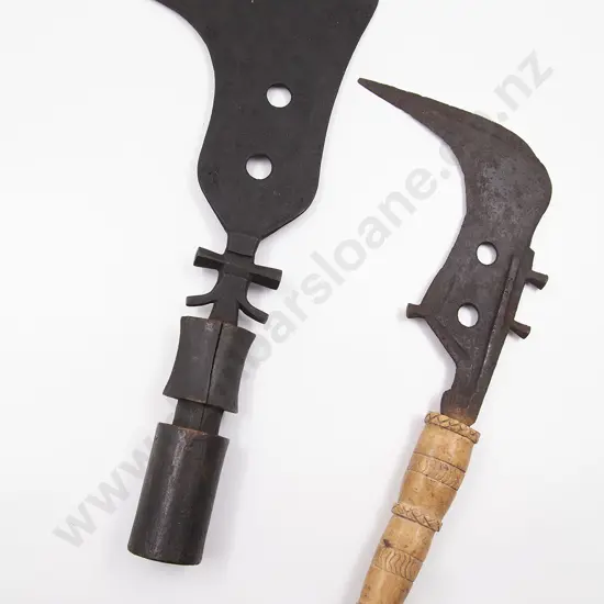Two Mangbetu Tribe Knives