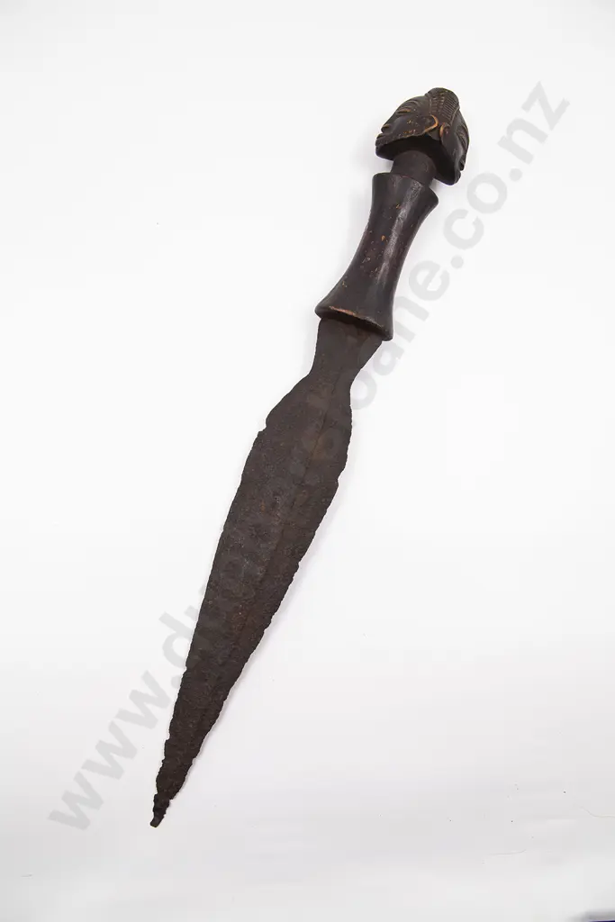 An African Dagger Shaped Knife Image 1++