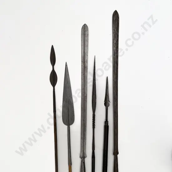 Six African Spears
