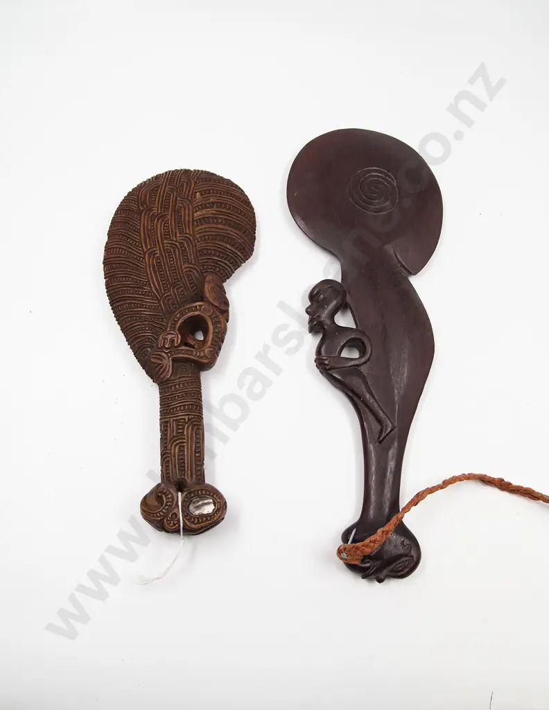 Two Wooden Wahaika Image 1++