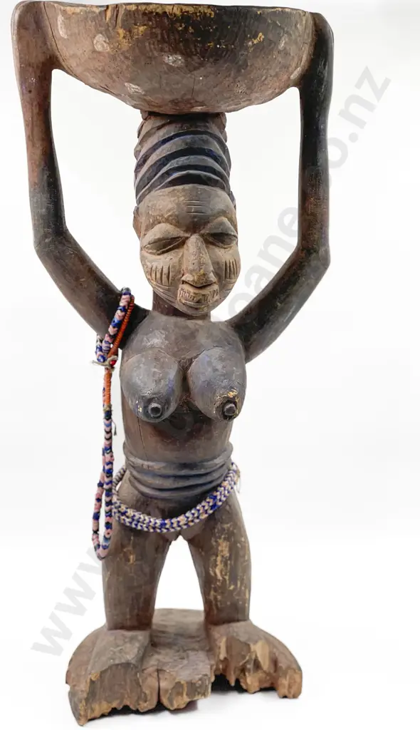 Yoruba Female Figure From Nigeria Image 1++