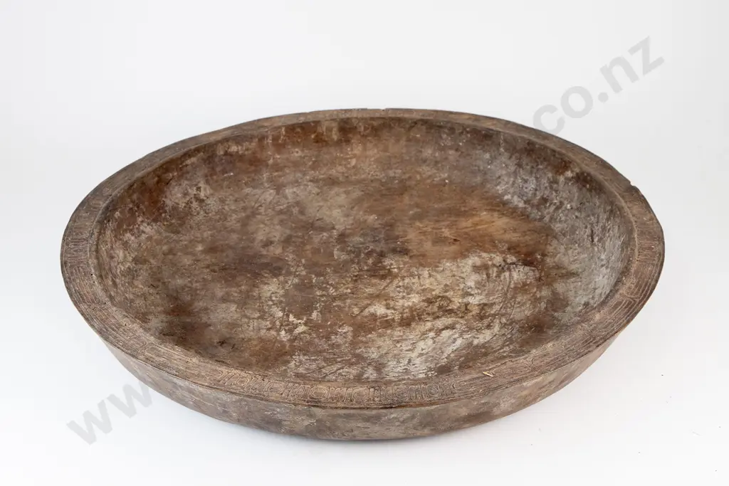 Papua New Guinea Wooden Platter Image 1++