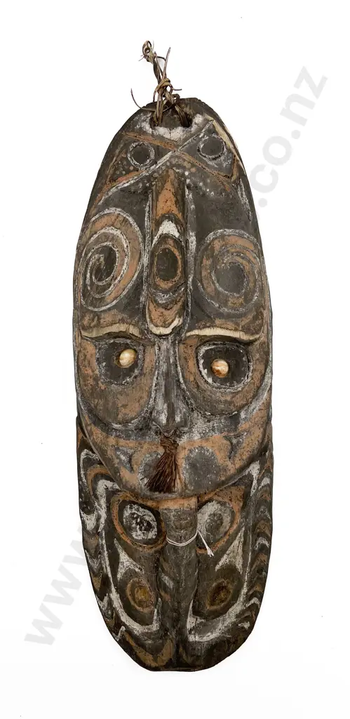 A Papua New Guinea Sepik River Mask Image 1++