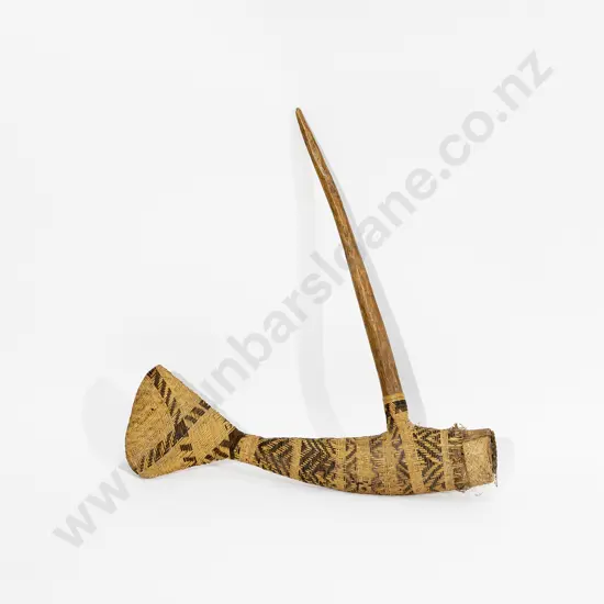 Two Papua New Guinea Hafted Adzes