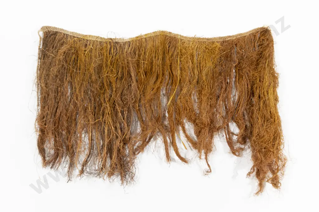 Four Papua New Guinea Raffia Tribal Garments And Two Billum Bags Image 1++