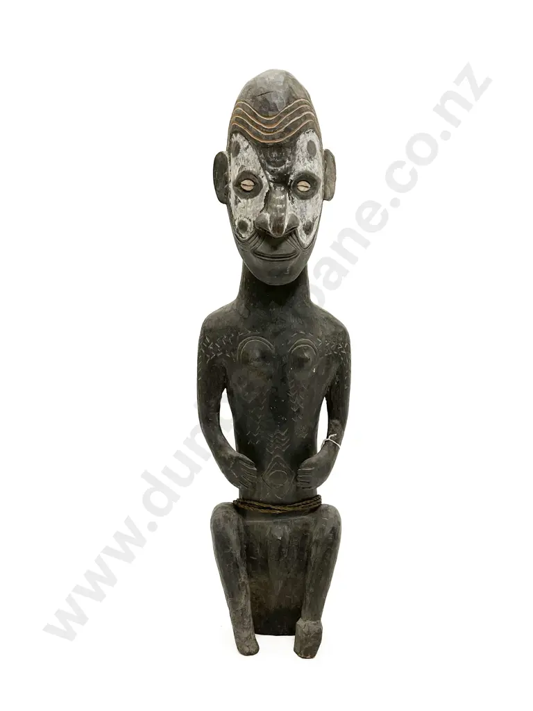 A Papua New Guinea Male Standing Figure Image 1++