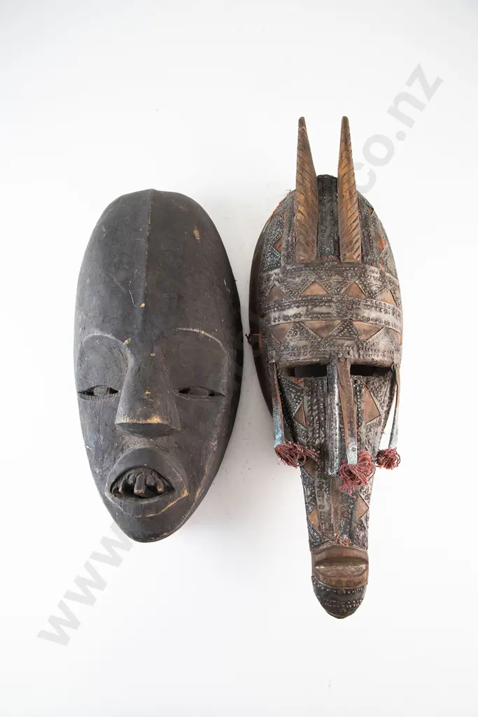 Two African Masks Image 1++