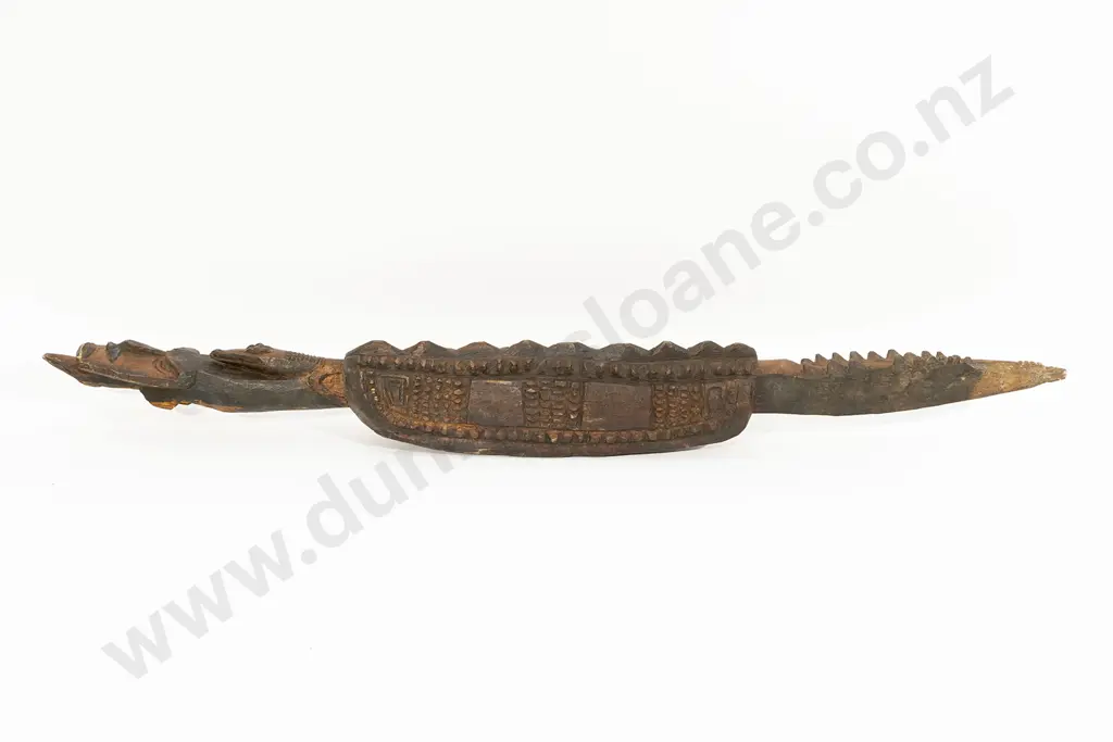 A Papua New Guinea Crocodile Totem Image 1++