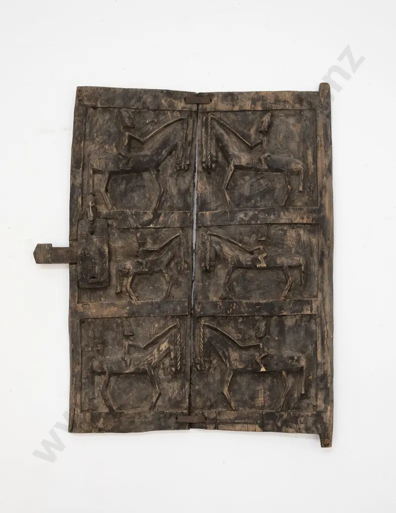 An Indodnesian Carved Window Panel With Latch Image 1++