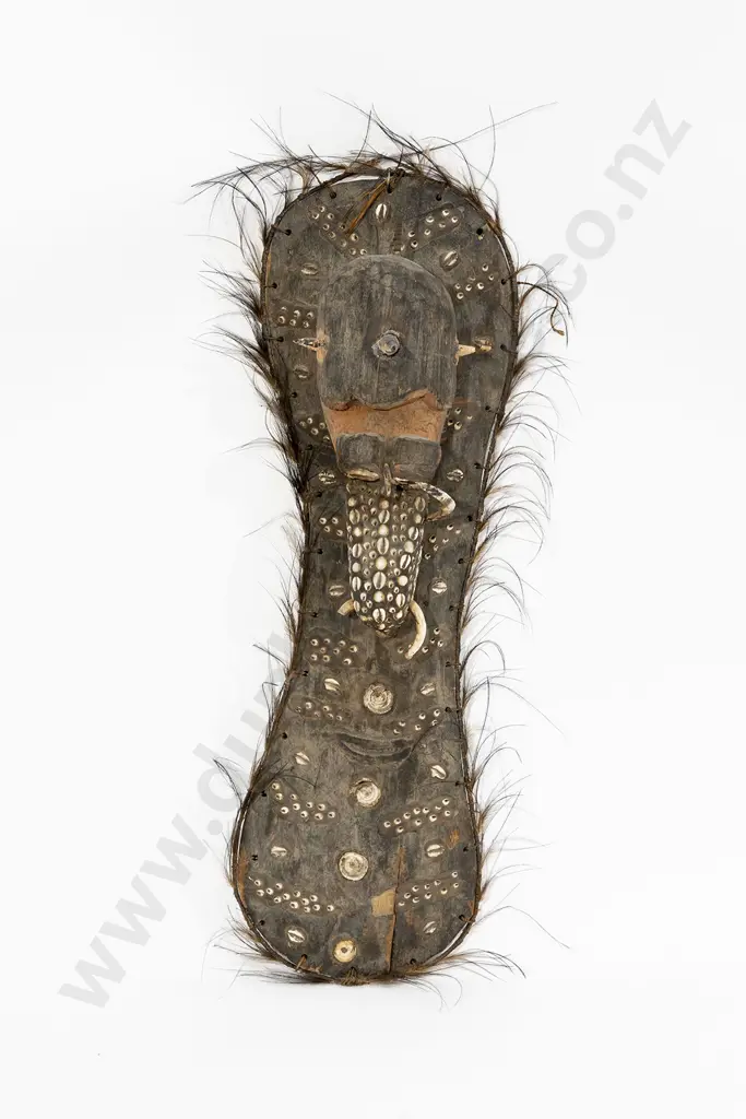 Papua New Guinea Tribal Mask Shield Image 1++
