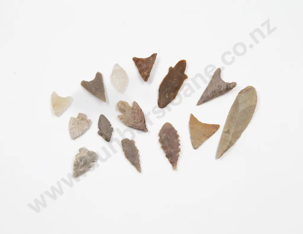Ancient Barbed Arrow Points From Northern Mali And Burkina Faso Image 1++