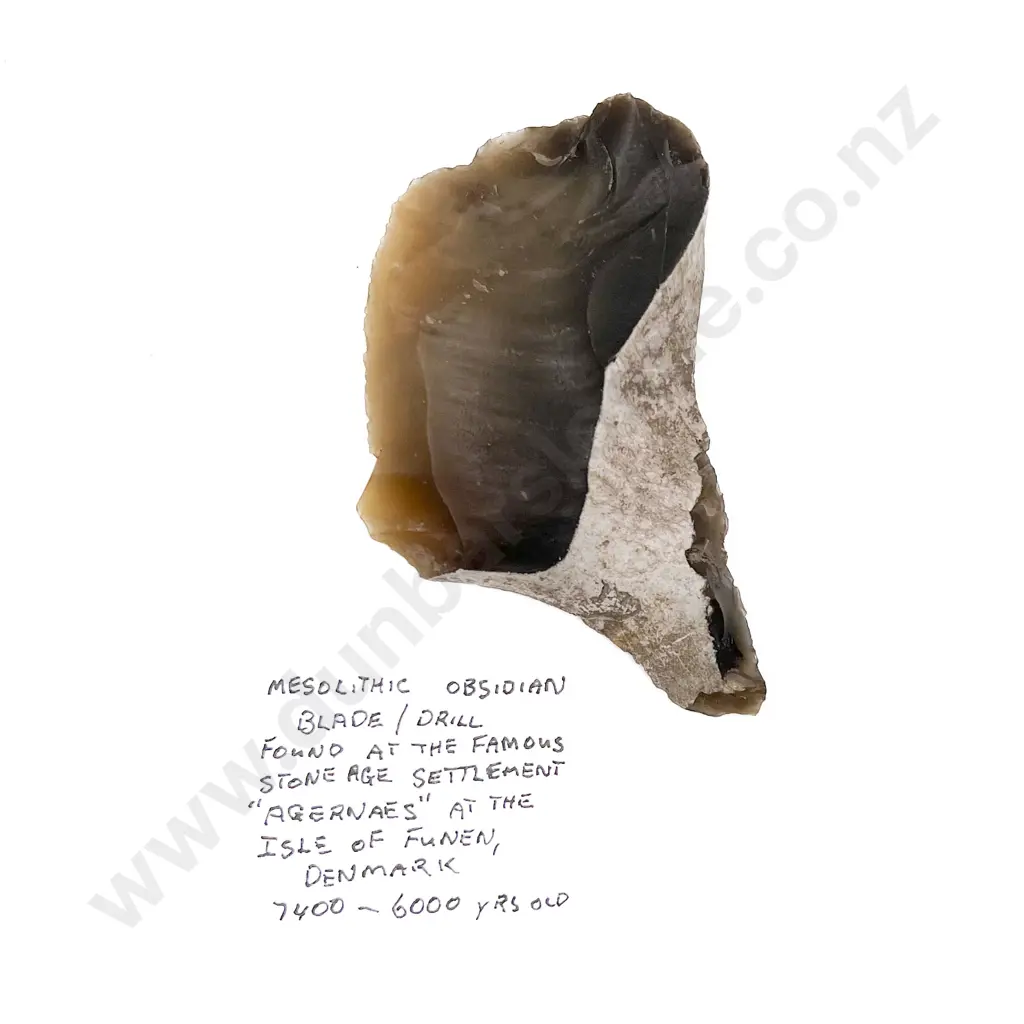 Danish Mesolithic Fint Blade/Drill Image 1++
