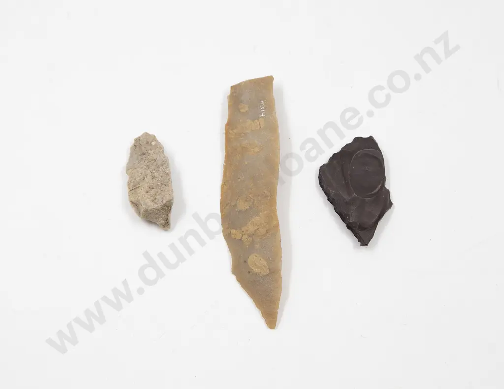 Three Aboriginal Worked Stone Image 1++