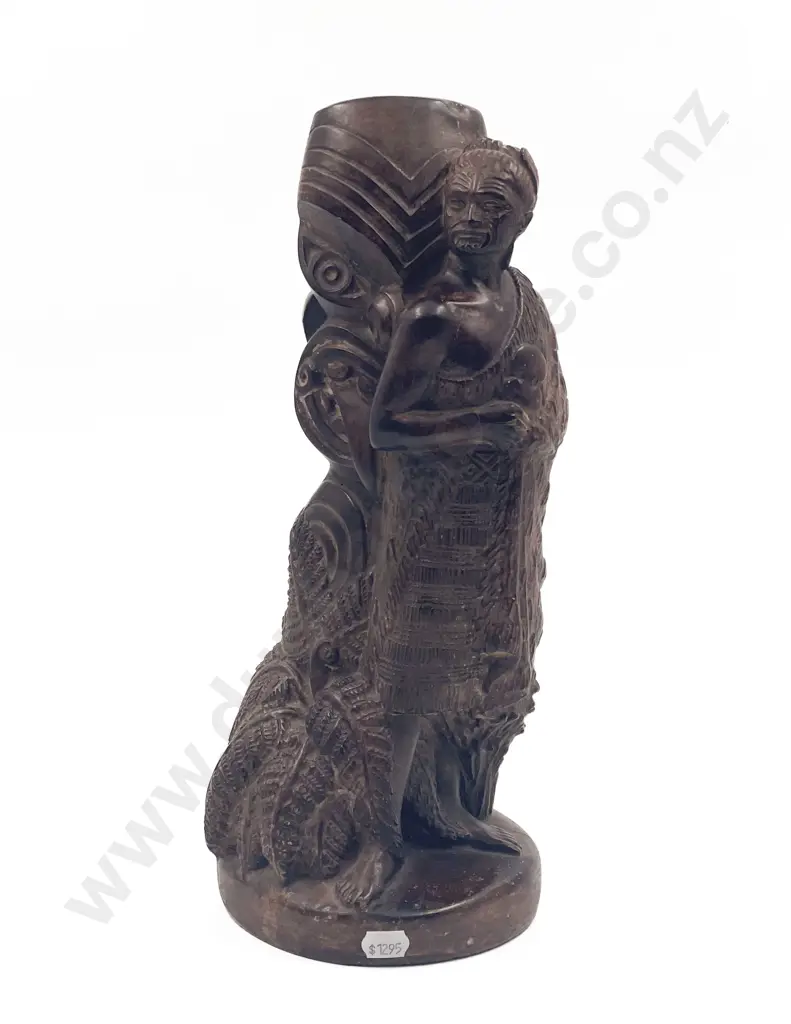 Resin Maori Figure Image 1++