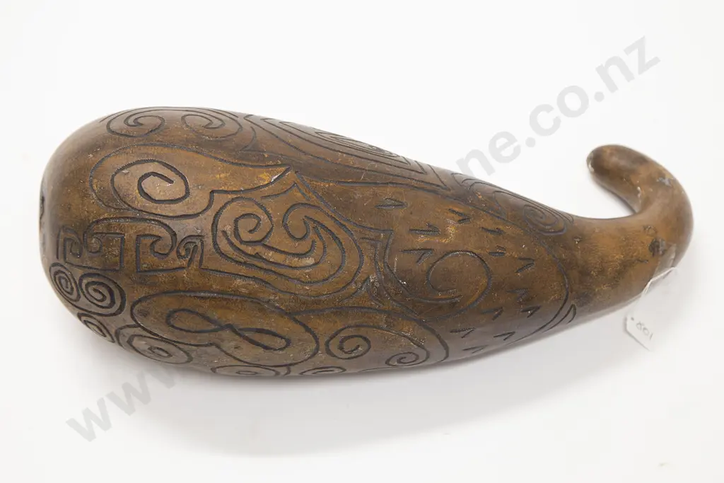 A Folk Art Gourd Image 1++