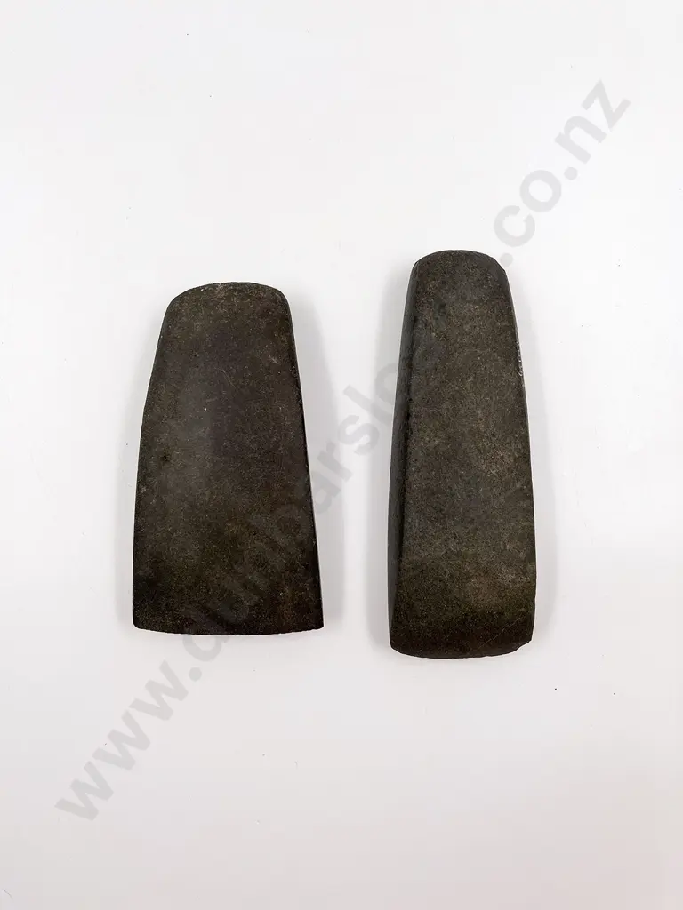 Two Pre-European Toki (Argillite) Image 1++