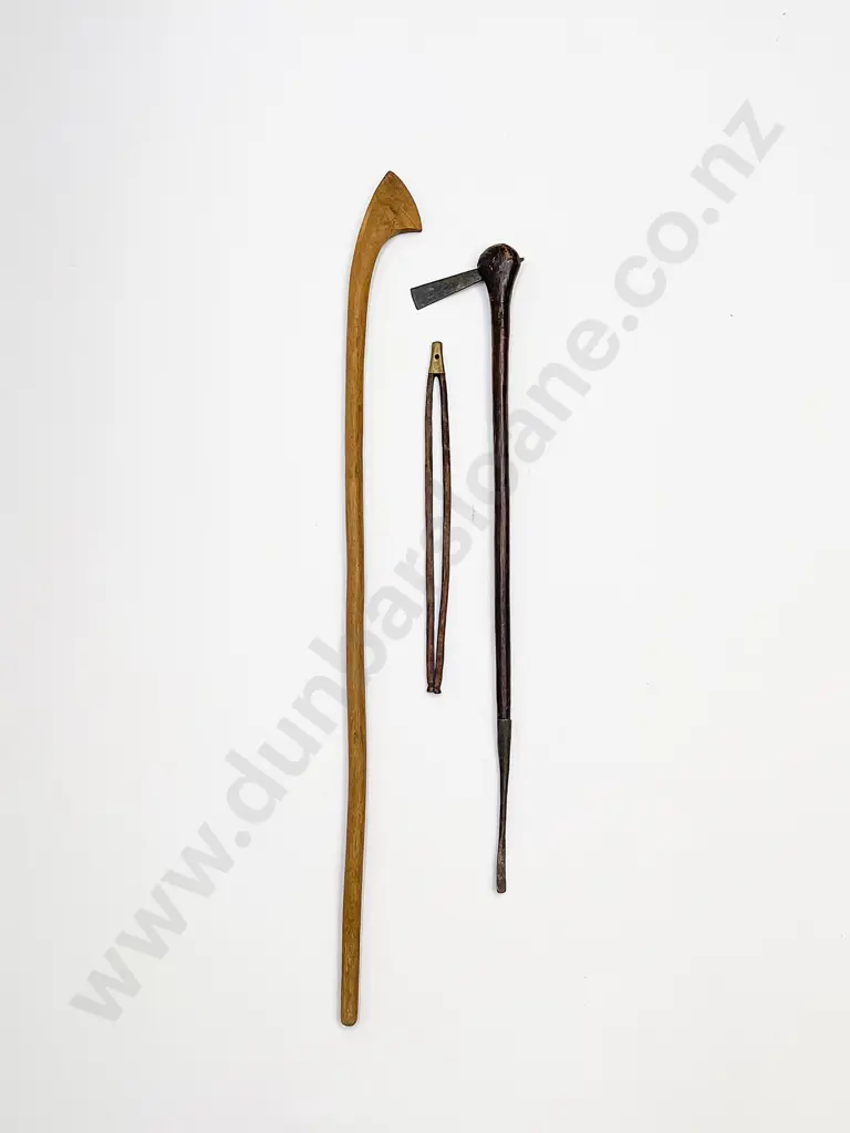 Turkana Throwing Stick With Nuer Axe And Other Image 1++