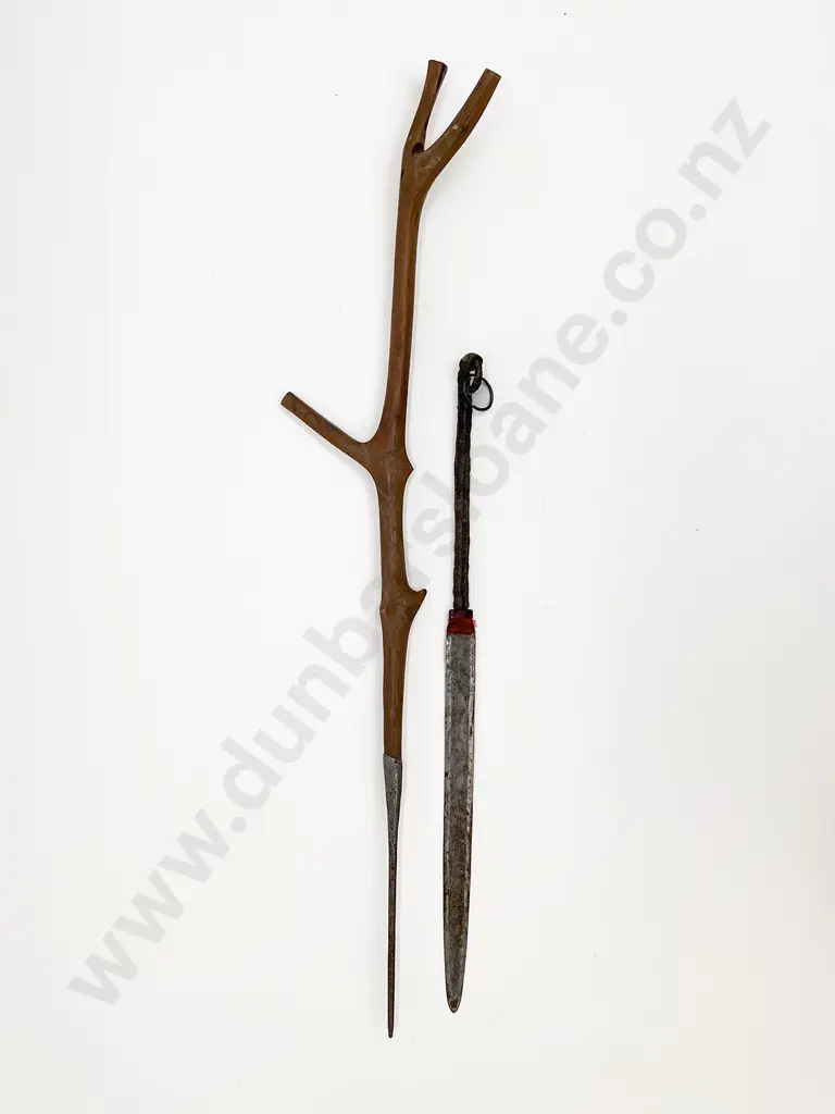 Toposa Sword With Turkana Wooden Walking Stick Image 1++