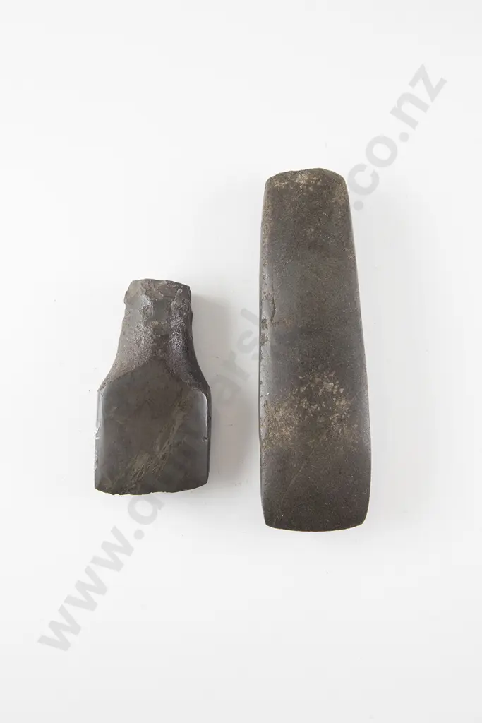 Two Pre-European Toki (Argillite) Image 1++