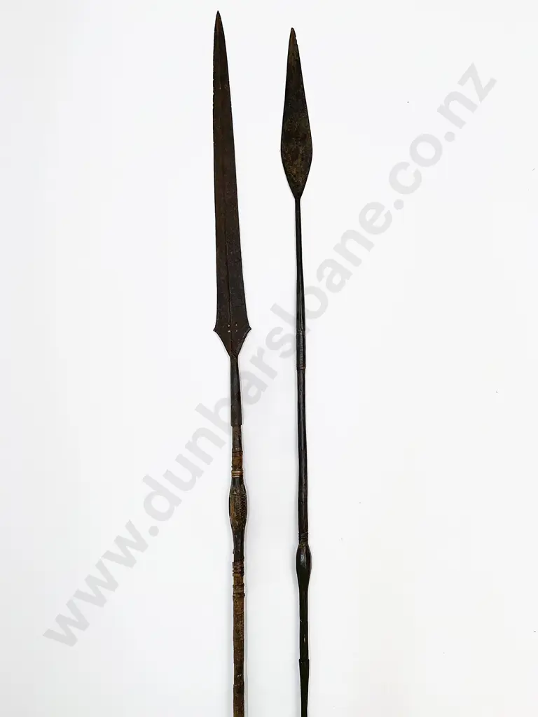 Two Kuba Tribe Spears Image 1++