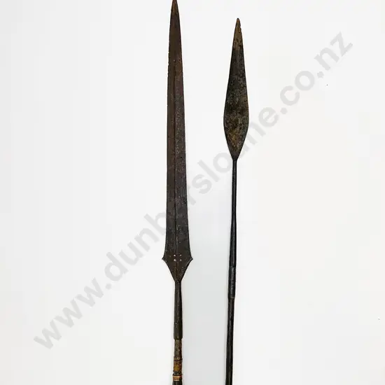 Two Kuba Tribe Spears