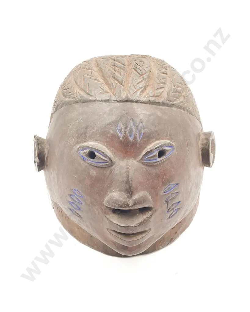 A Yoruba Helmet Mask Image 1++