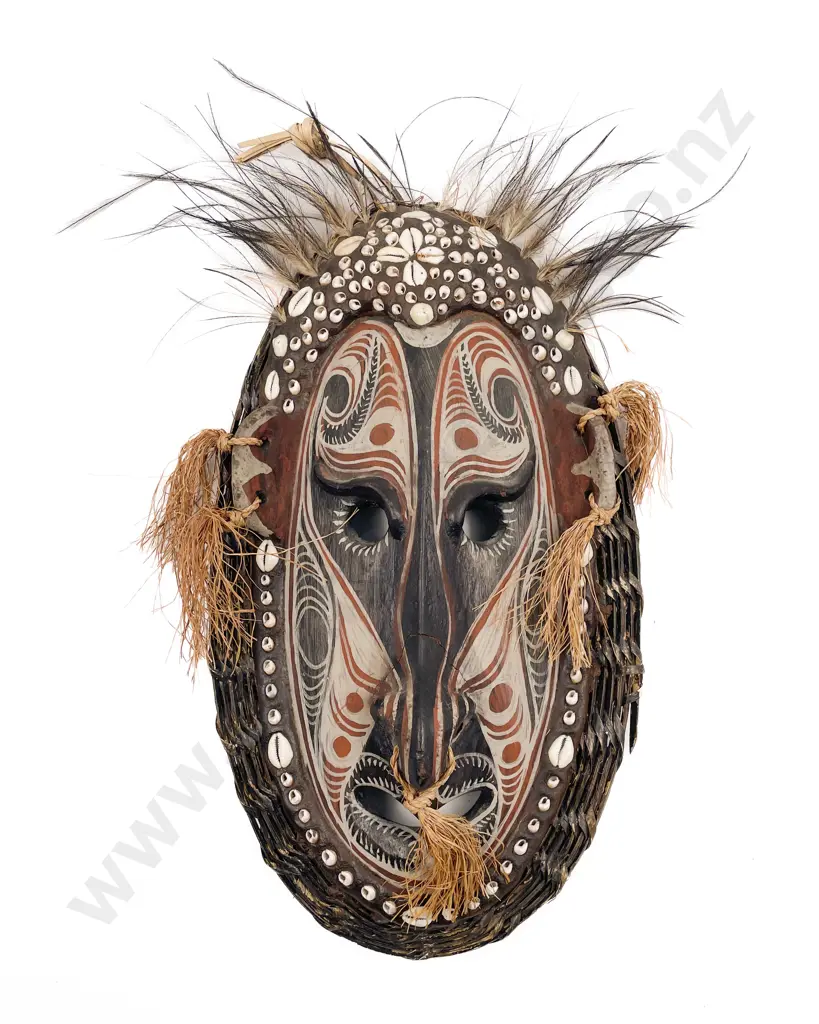 A Papua New Guinea Ramu River Mask Image 1++