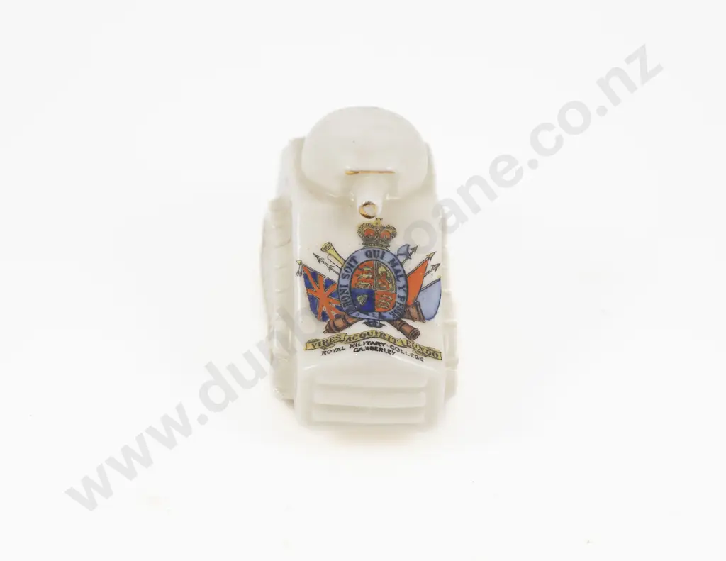 Arcadia China Crested Ware Model of a WWI Armoured Car Image 1++