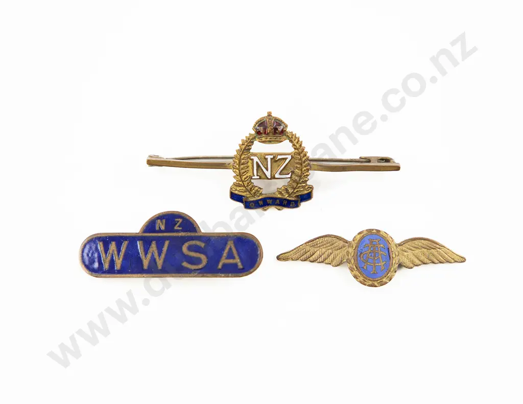 WWI NZ Onward Sweetheart Bar Brooch Image 1++