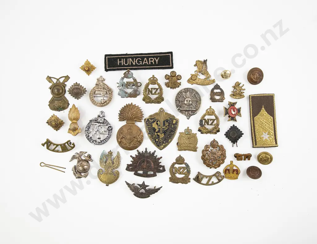 Collection NZ and World Military Badges Image 1++