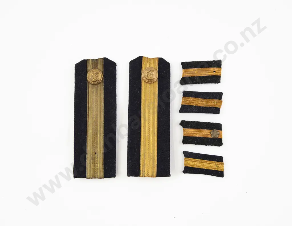WWII Japanese Naval Officers Shoulder and Collar Tabs Image 1++