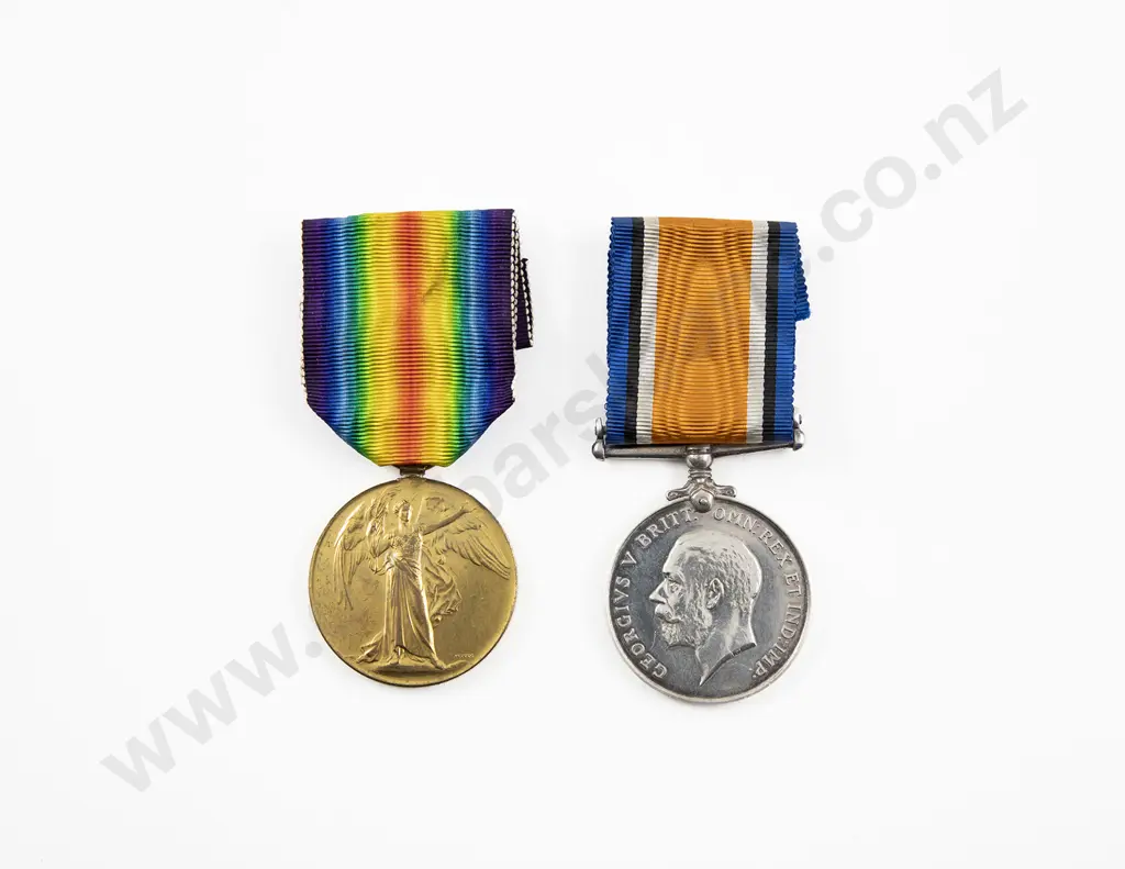 WWI British War and Victory Medals Image 1++