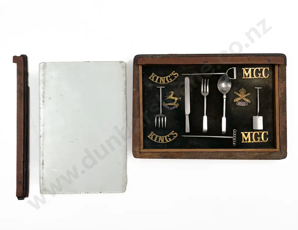 British Army Machine Gun Corps (MGC) formed 1915 Souvenir Display Image 1++