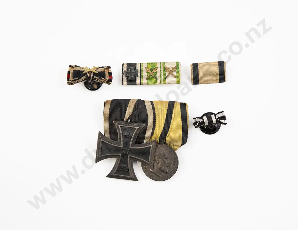 WWI German Three Medal Group with Ribbons Image 1++