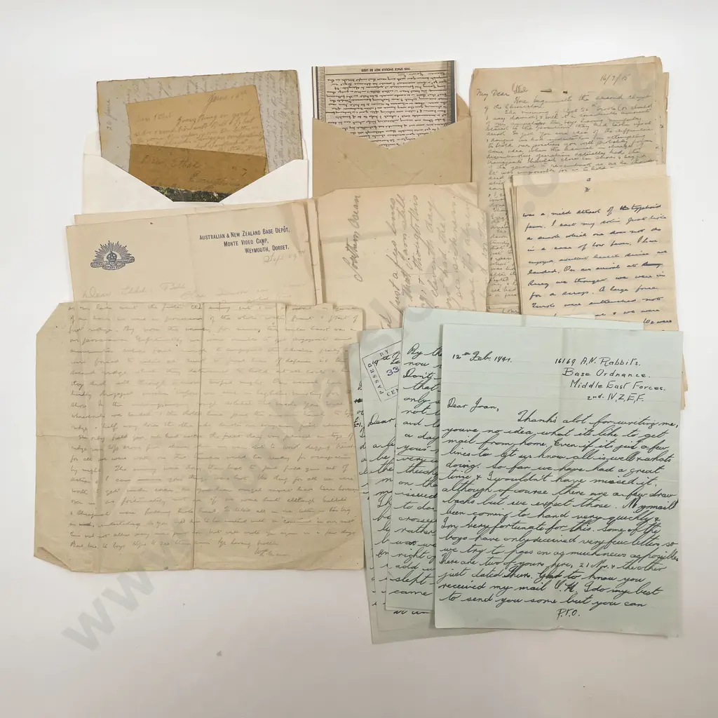 Collection Mainly WWII Correspondence Image 1++