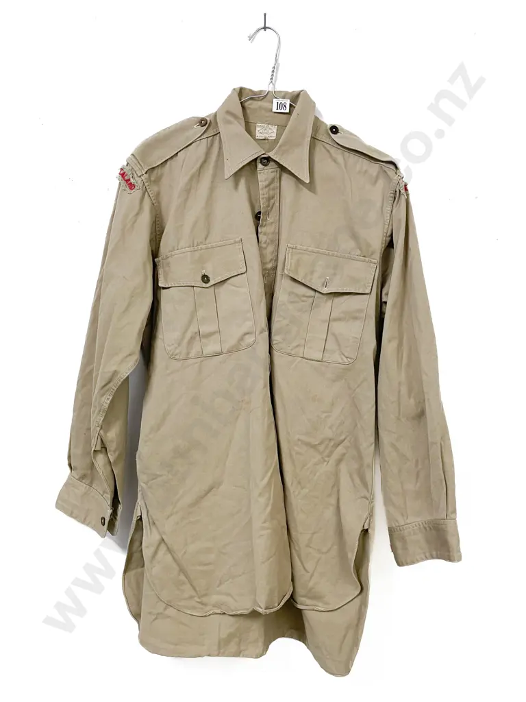 NZ WWII Army Shirt Image 1++