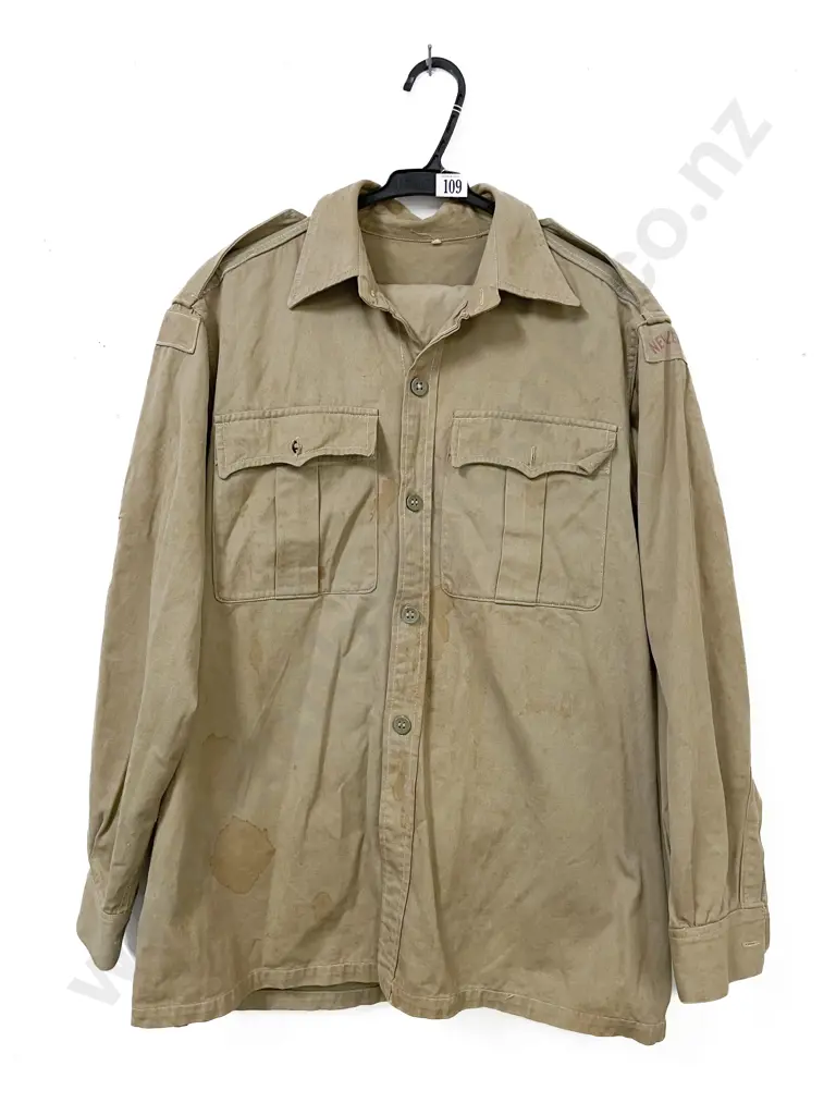 NZ WWII Army Shirt with Trousers Image 1++