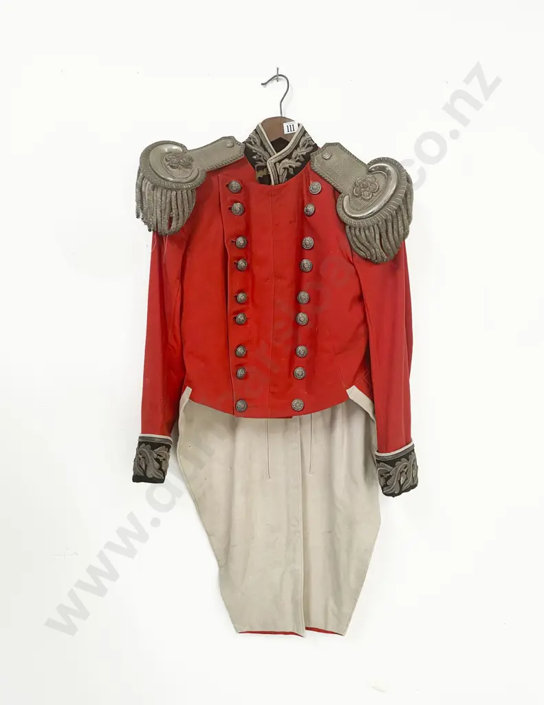 C19th British Army Officers Uniform Image 1++