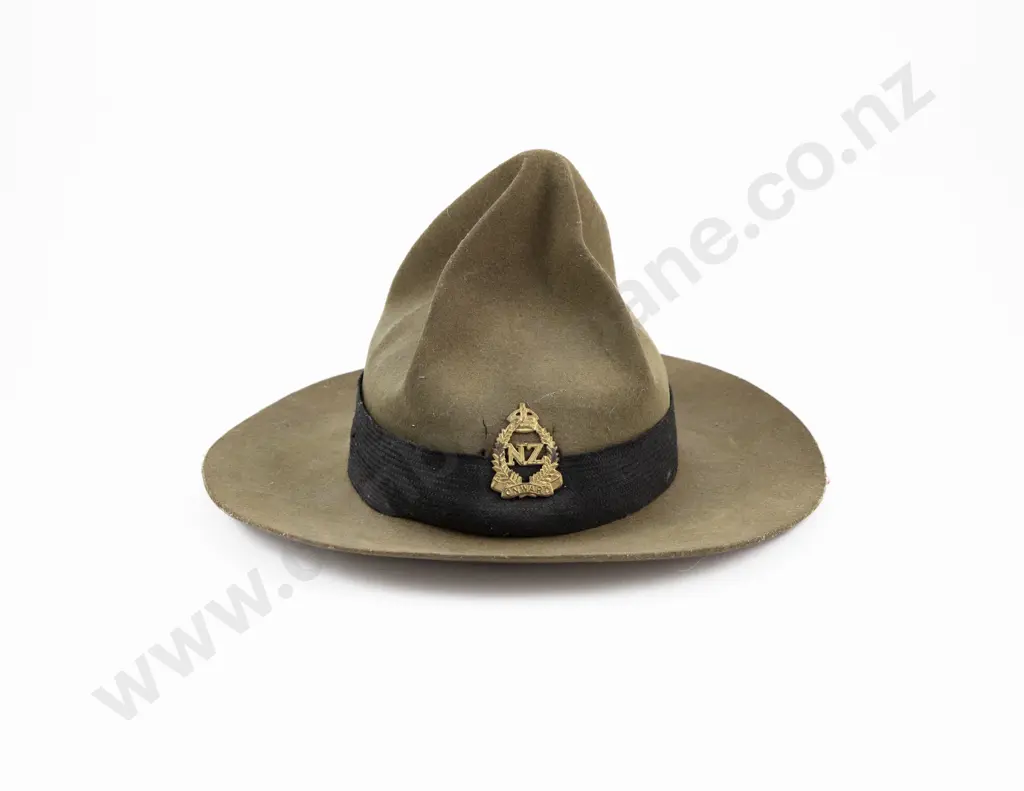 NZ WWII 'Lemon Squeezer' Hat Image 1++